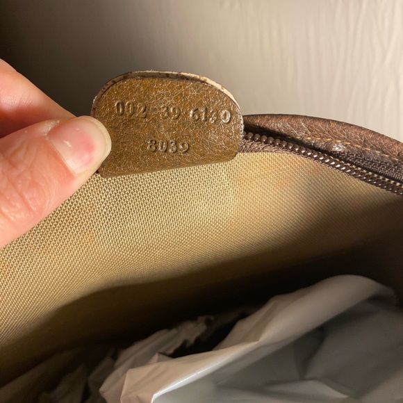 Gucci Coated Canvas Tote. Comes with certificate of authenticity! - Picture 4 of 8